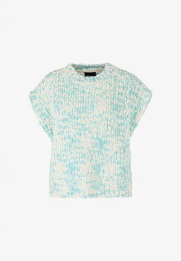 Пуловер с коротким рукавом