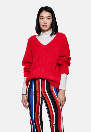 Длинный пуловер