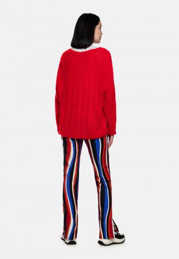 Длинный пуловер