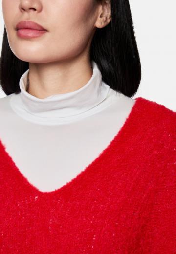 Длинный пуловер