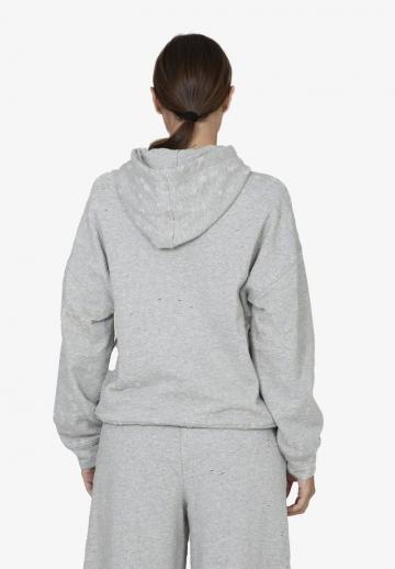 Пуловер с капюшоном