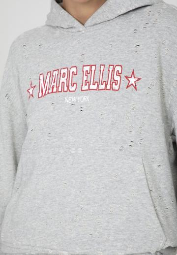 Пуловер с капюшоном