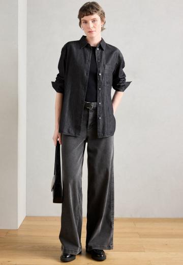 Джинсовая блузка