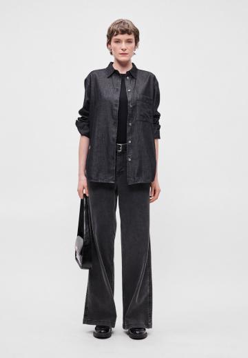 Джинсовая блузка