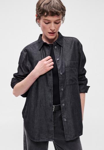 Джинсовая блузка