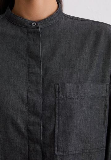 Джинсовая блузка