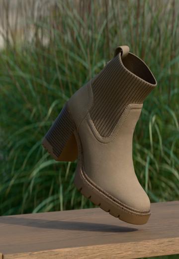 Полусапожки на платформе