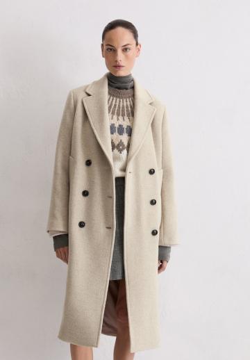 Шерстяное пальто