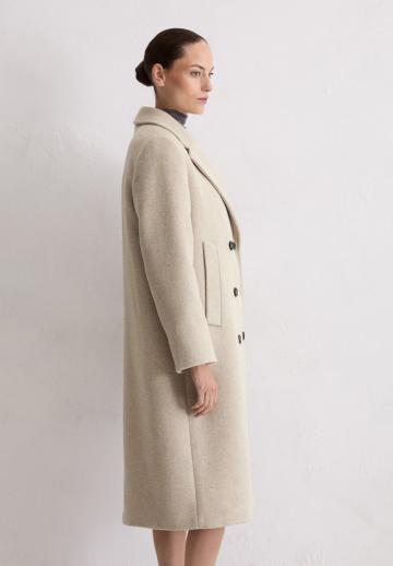 Шерстяное пальто