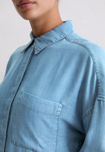 Джинсовая блузка