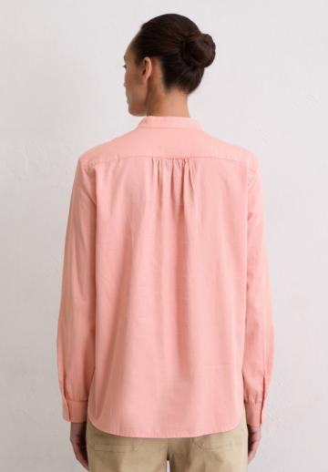 Атласная блузка