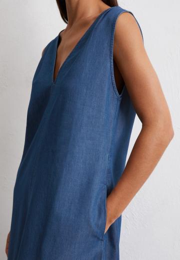 Джинсовое платье