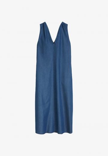 Джинсовое платье