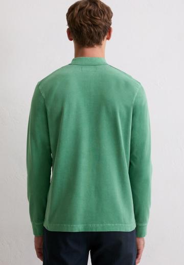 Поло с длинным рукавом