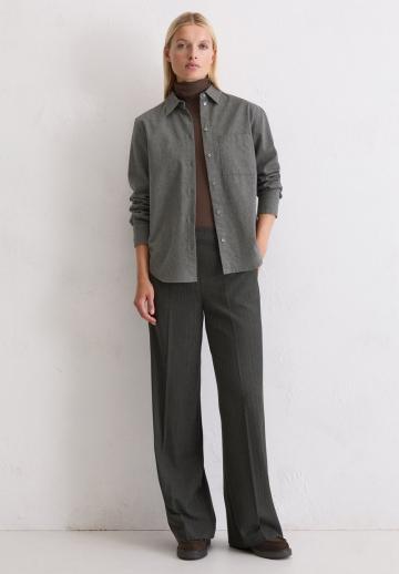 Фланелевая рубашка