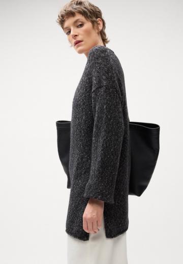 Длинный пуловер