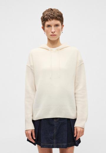 Пуловер с капюшоном