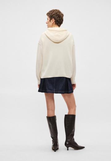 Пуловер с капюшоном