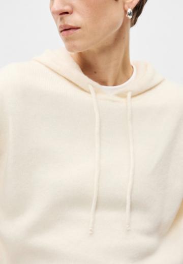 Пуловер с капюшоном