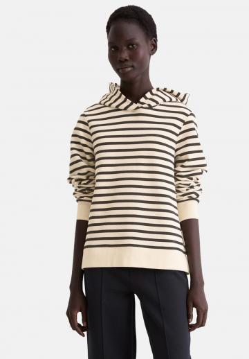 Пуловер с капюшоном