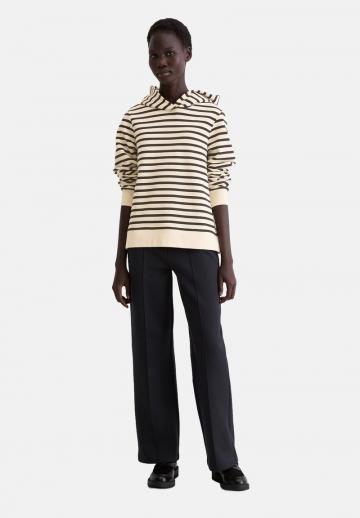 Пуловер с капюшоном