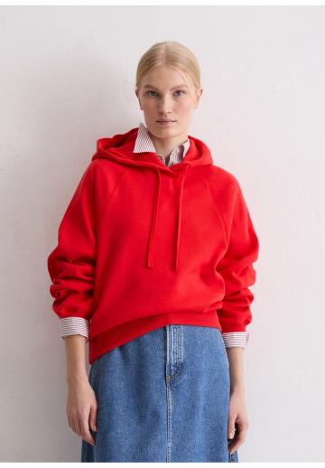 Пуловер с капюшоном