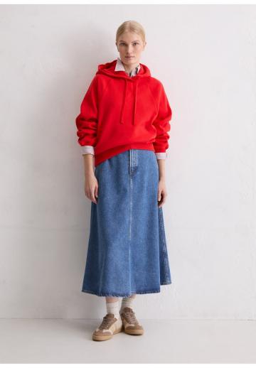 Пуловер с капюшоном