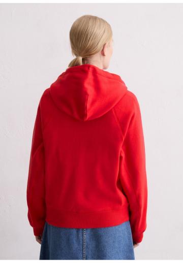 Пуловер с капюшоном