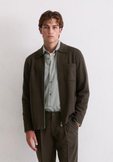 Вязаная кофта