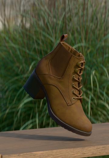 Ботинки на шнуровке