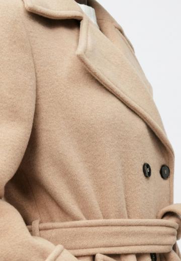 Шерстяное пальто