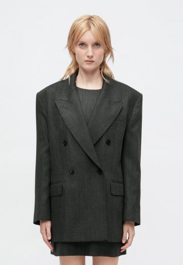 Длинный блейзер