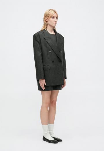 Длинный блейзер