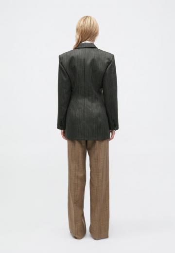 Длинный блейзер