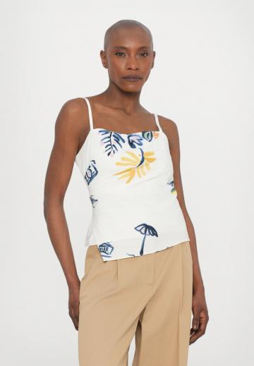 Топ на бретельках