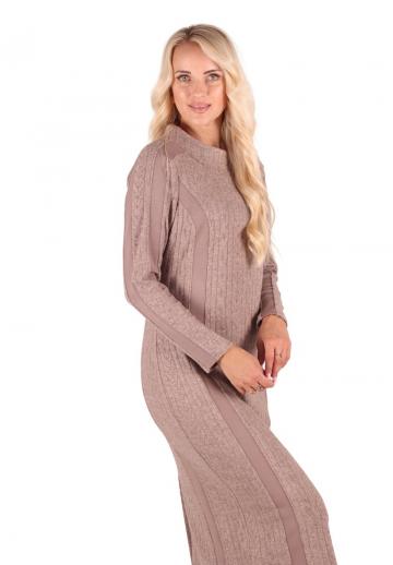 Вязаное платье