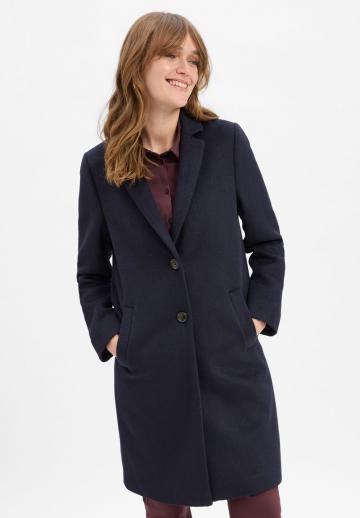 Шерстяное пальто