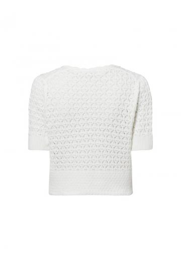 Вязаный жилет