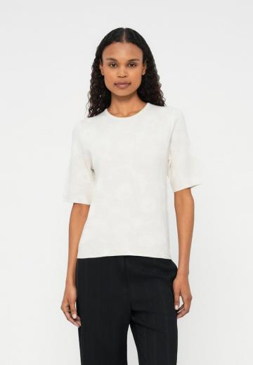 Пуловер с коротким рукавом