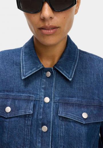 Джинсовое платье