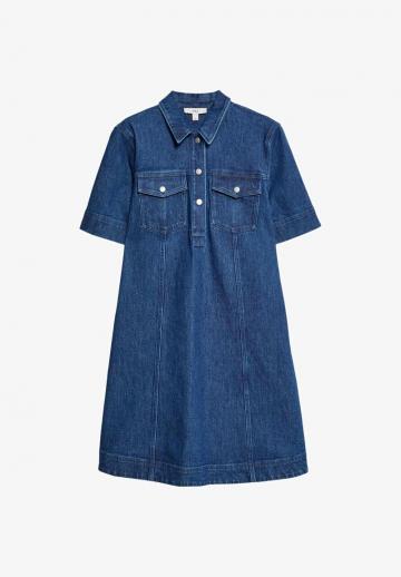 Джинсовое платье