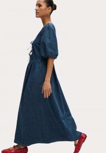 Джинсовое платье