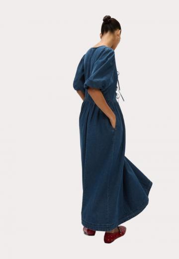 Джинсовое платье