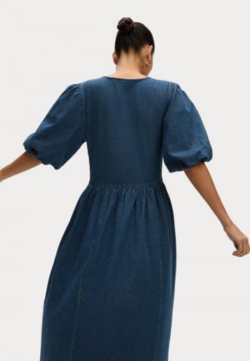 Джинсовое платье