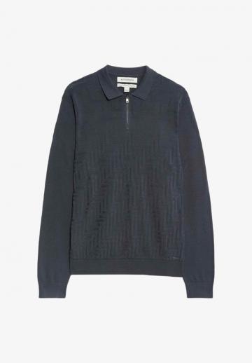 Поло с длинным рукавом