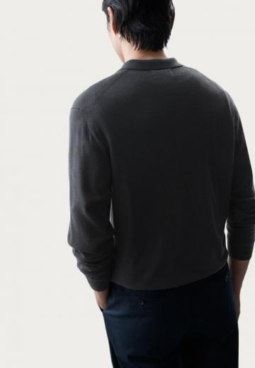 Поло с длинным рукавом