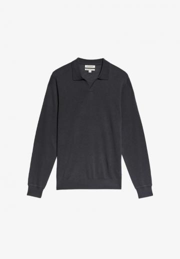 Поло с длинным рукавом