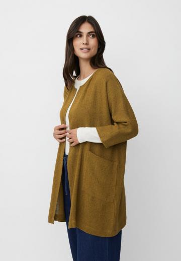 Длинный жилет