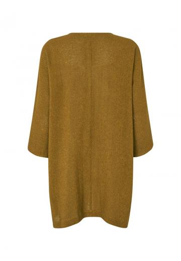 Длинный жилет