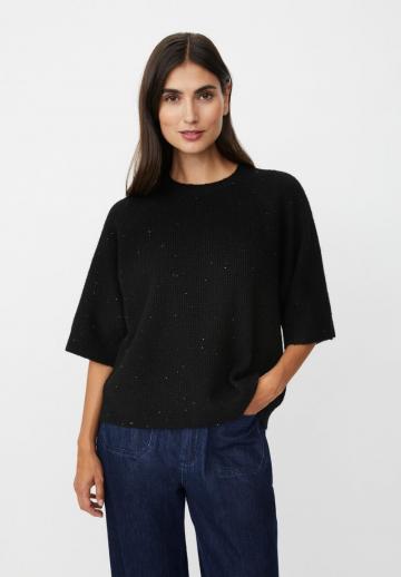 Пуловер с коротким рукавом